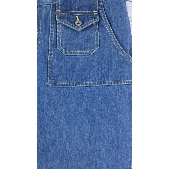 Tommy Hilfiger Women's Detail Stitch Button Pocket Petite Denim Jeans Sz 16 - Picture 3 of 8